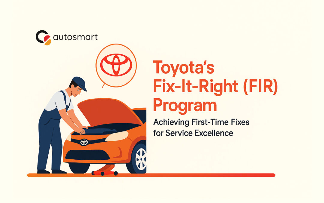 Toyota’s FIR Program: First-Time Fixes for Service Excellence