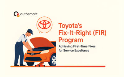 Toyota’s FIR Program: First-Time Fixes for Service Excellence