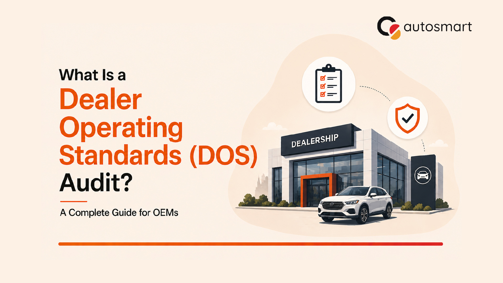 Guide for dealership operating standards audit
