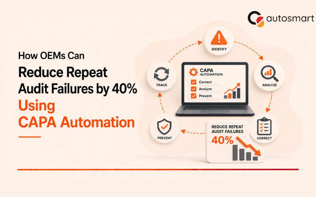 How OEMs Can Reduce Repeat Audit Failures by 40% Using CAPA Automation